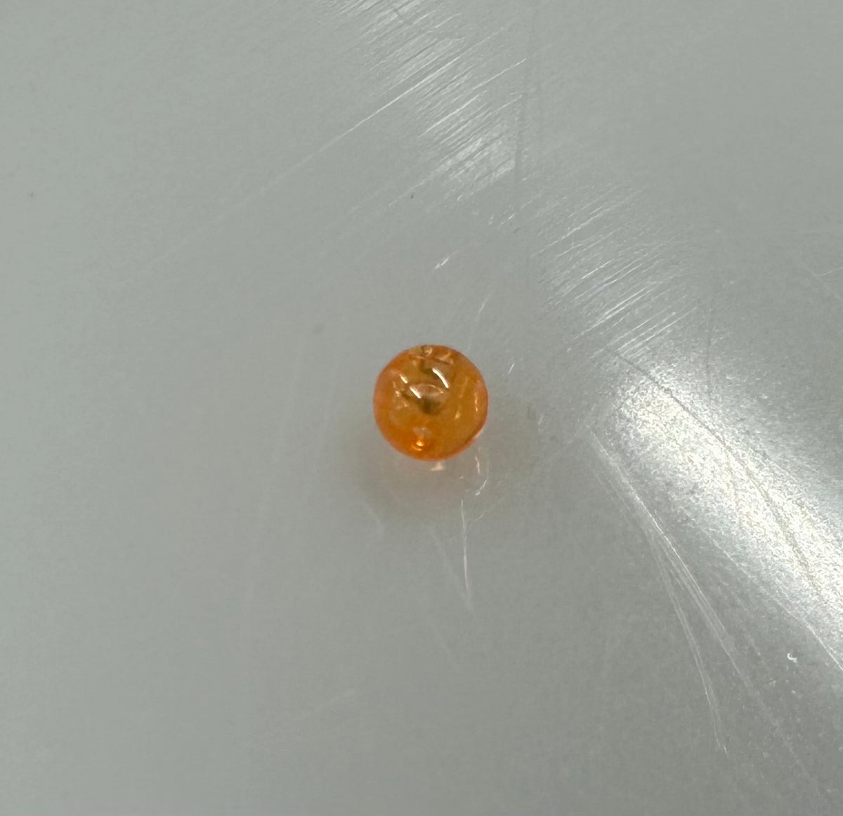 Orange Transparent 6mm Beads