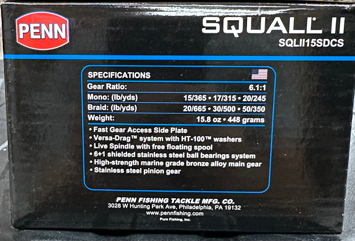 Penn Squall ll (15) casting special