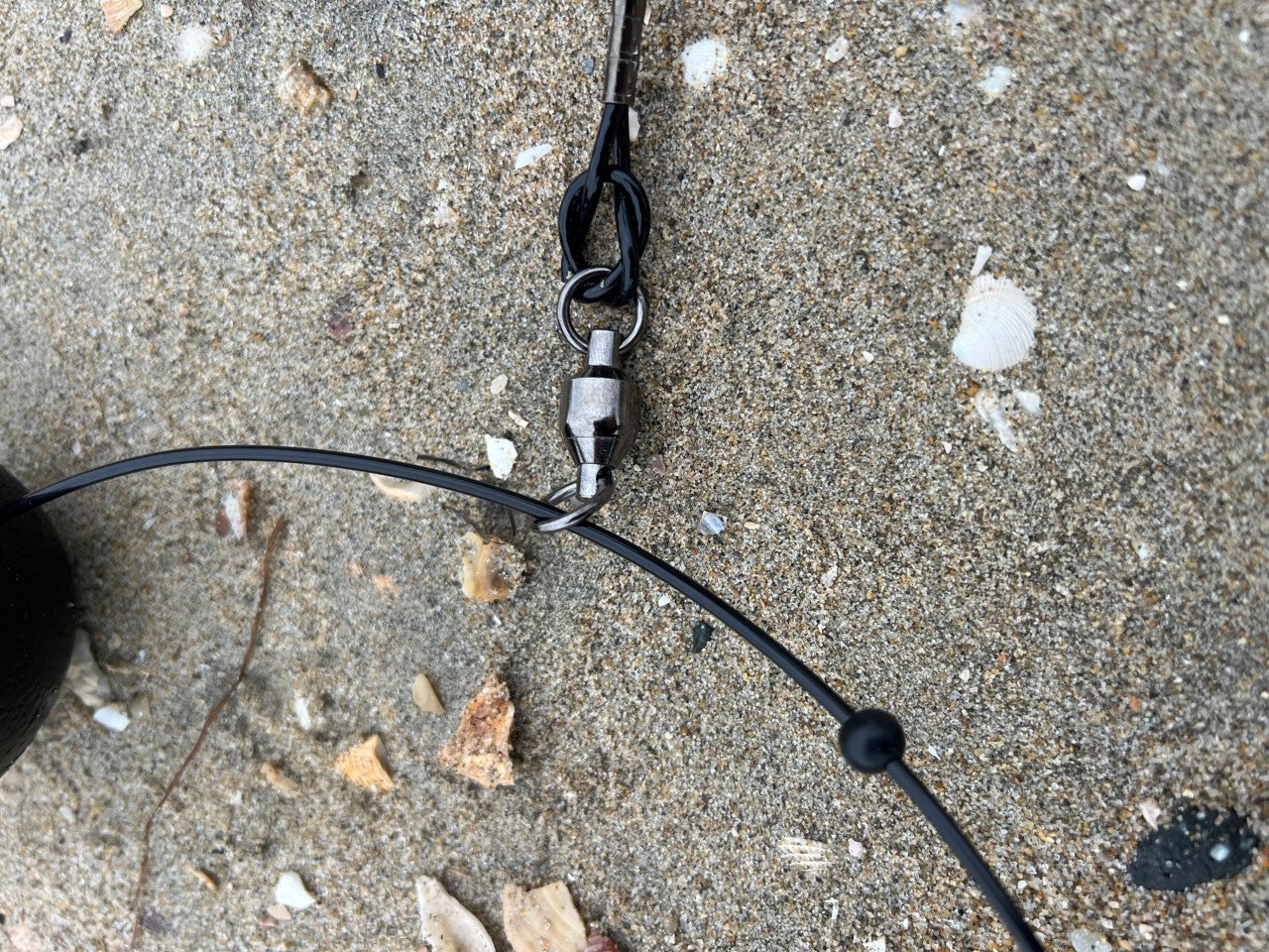 Drone Shark Fishing LBSF Float Rig  - 40' 600lb Mono and 3' 800lb Cable