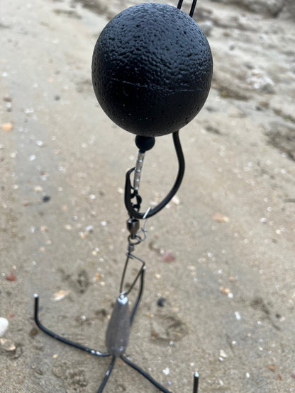 Drone Shark Fishing LBSF Float Rig  - 40' 600lb Mono and 3' 800lb Cable